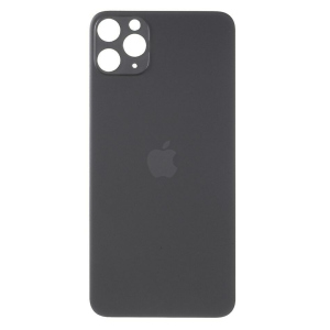 Задня кришка для iPhone 11 Pro Max, сіра, Space Gray, Original (PRC), в комплекті скло камери в Вінниці