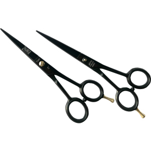 Ножницы парикмахерские Zauber-manicure Черные 1040 5.0 (1040) (4004904110403)