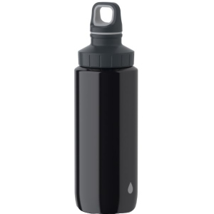 Бутылка для воды Tefal Drink2Go 600 мл Light Steel Черная (K3194212) лучшая модель в Виннице