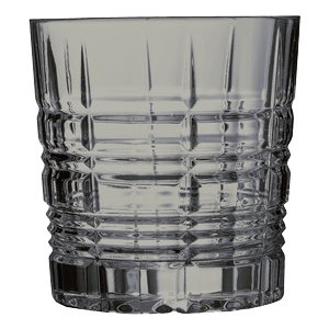 Набір низьких склянок Luminarc Даллас Сяючий Графіт 4 шт х 300 мл (P9318/1) краща модель в Вінниці