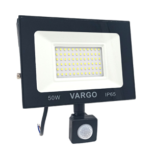 LED прожектор з датчиком руху VARGO 50W 220V 6500K краща модель в Вінниці