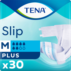 Подгузники для взрослых Tena Slip Plus Medium 30 шт (7322541118871) ТОП в Виннице