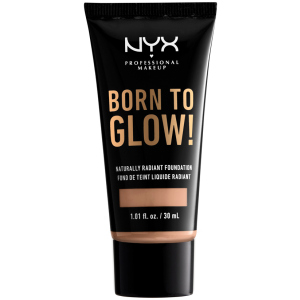 Тональна основа NYX Professional Makeup Born to Glow з натуральним сяючим фінішом 7.5 Soft beige 30 мл (800897190385) в Вінниці