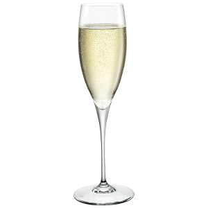 Набір келихів Bormioli Rocco Galileo для шампанського 260 мл 2 шт (170063GBL021990) краща модель в Вінниці