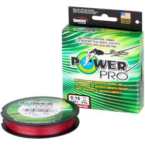 Шнур Power Pro 135 м 0.15 мм 9 кг Red (22667857)