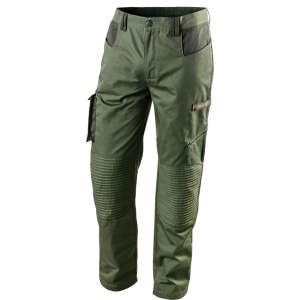 Рабочие брюки Neo Tools CAMO olive XL Оливковые (81-222-XL)