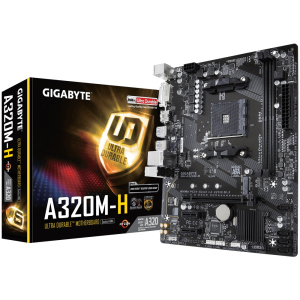 купити Материнська плата Gigabyte GA-A320M-H Socket AM4