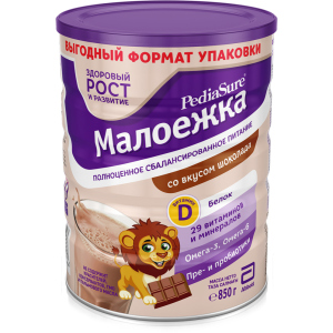 Сухая смесь PediaSure Малоежка со вкусом шоколада 850 г (8710428017499) в Виннице