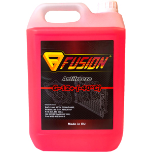 Антифриз Fusion Antifreeze G-12-40 5 л Червоний (F40G12/5) надійний