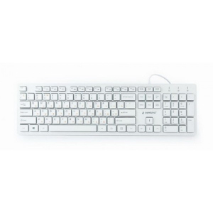 Клавіатура Gembird KB-MCH-03-W-UA White USB UKR