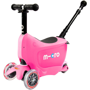 Самокат Micro Mini 2Go Deluxe Plus Pink (MMD033) (7640108563323) ТОП в Вінниці