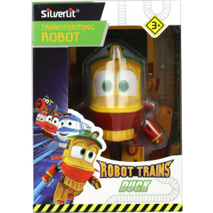 Паровозик-трансформер Silverlit Robot Trains Утенок 10 см (80166) (4891813801665)