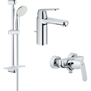 Набір змішувачів GROHE Eurosmart Cosmopolitan 126114M краща модель в Вінниці