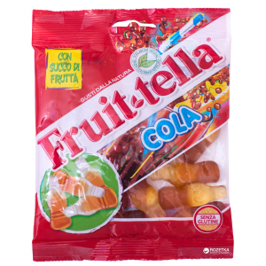 Упаковка мармеладу жувального Fruit-tella Cola 90 г х 18 шт (8000735304048) надійний