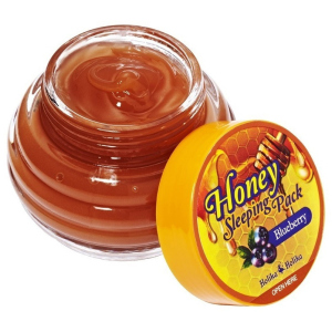 Ночная медовая маска Черничная Holika Holika Honey Sleeping Pack 90 мл (8806334333317) в Виннице