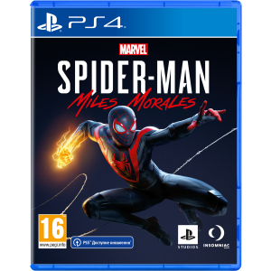 Игра Marvel Spider-Man: Miles Morales для PS4 (Blu-ray диск, Russian version)