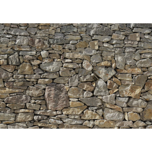 Фотошпалери флізелінові Komar Stone Wall (Кам'яна стіна) 368х254 см 8 сегментів (8NW-727) ТОП в Вінниці