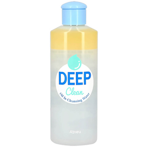 Двофазний засіб для зняття макіяжу A'pieu Deep Clean Oil In Cleansing Water 165 мл (8809581455924) краща модель в Вінниці