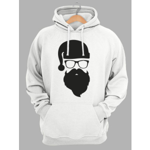 Худі JHK Hipster Santa SWRAKNG-WH/NG XL Біле (2000000926766) в Вінниці