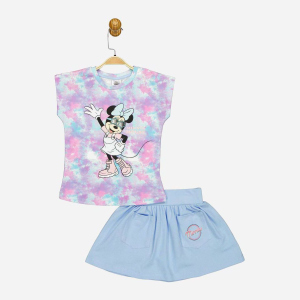 Костюм (футболка+спідниця) Disney Minni Mouse MN18194 104 см Синій (8691109904003) ТОП в Вінниці