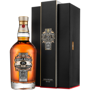 Віскі Chivas Regal 25 років витримки 0.7 л 40% у подарунковій упаковці (080432104040) (5000299284926) в Вінниці