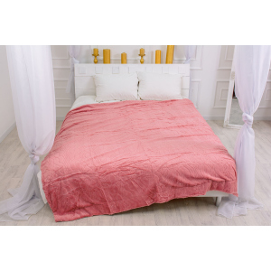 Плед MirSon №1003 Damask Pink 150x200 (2200002979979) краща модель в Вінниці