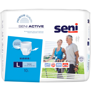 Подгузники-трусики для взрослых Seni Active Large 10 шт (5900516690915) ТОП в Виннице