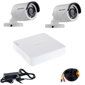 Комплект видеонаблюдения Hikvision Turbo HD-2W KIT в Виннице