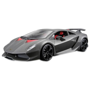 Автомодель Bburago (1:24) Lamborghini Sesto Elemento (18-21061) Сірий металік краща модель в Вінниці