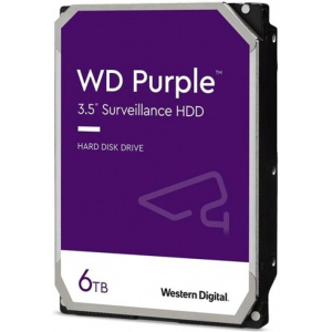 Накопитель HDD SATA 6.0TB WD Purple 5400rpm 128MB (WD62PURZ) в Виннице