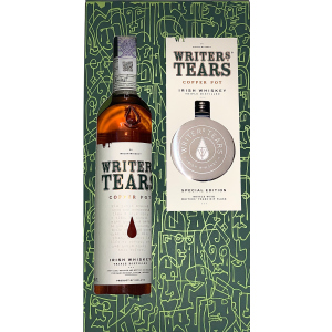 Віскі Writers Tear's Irish Whiskey у подарунковій упаковці з флягою 0.7 л 40% (5099811906019) краща модель в Вінниці