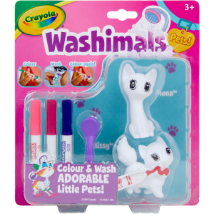 Набір для творчості Crayola Washimals Котики (256366.106) (0071662072537) ТОП в Вінниці