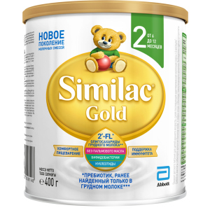 Суха молочна суміш Similac Gold 2 400 г (5391523058148) ТОП в Вінниці