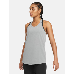 Майка Nike W Nk Dry Ess Elastika Tank DA0370-084 L Серая (194501433914) лучшая модель в Виннице