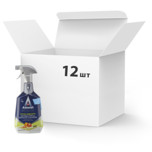 Упаковка антибактеріального миючого засобу Astonish 750 мл х 12 шт (55060060211075) ТОП в Вінниці
