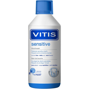 Ополаскиватель для полости рта Dentaid Vitis Sensitive 500 мл (36190) (8427426061958) ТОП в Виннице