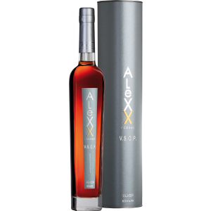 Бренди AleXX Silver VSOP 0.5 л 40% в тубусе (4820000621175) лучшая модель в Виннице