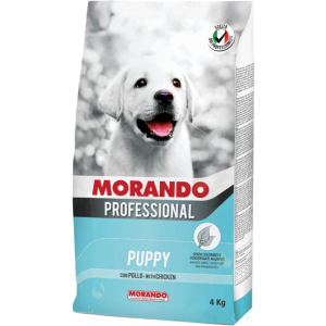 Сухой корм Morando Professional Puppy with Chicken для щенков с курицей 4 кг (8007520099936 / 8007520096010) ТОП в Виннице