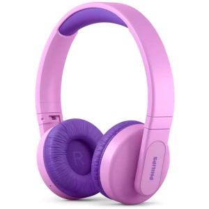 Навушники Philips Kids TAK4206 On-ear Colored light panels Wireless Pink (TAK4206PK/00) ТОП в Вінниці