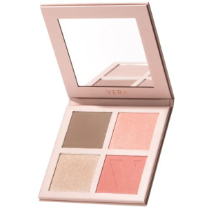 Палетка для обличчя Vera Beauty Illuminating Face Palette 01 Sun Kiss 17.8 г (6906912485420) ТОП в Вінниці