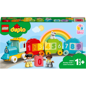 Конструктор LEGO DUPLO Поезд с цифрами — учимся считать 23 детали (10954) лучшая модель в Виннице