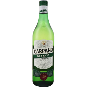 Вермут Carpano Bianco солодкий 1 л 15% (8004400072133) краща модель в Вінниці