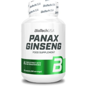 хороша модель Вітаміни та мінерали Biotech Panax Ginseng 60 капсул (5999076238651)