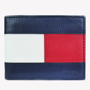 Портмоне чоловіче шкіряне Tommy Hilfiger 142275173 Синій (1159754804) ТОП в Вінниці