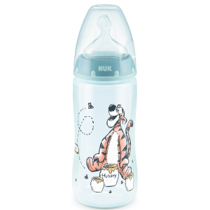 Бутылочка для кормления NUK Diswin First Choice Plus c силиконовой соской 300 мл Синяя (4008600400639) ТОП в Виннице