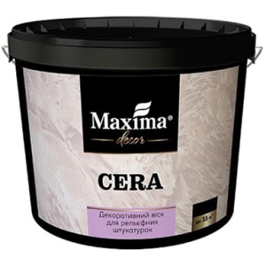 Декоративний віск Maxima для обробки рельєфних штукатурок "Cera" 1 л (4820024426794) ТОП в Вінниці