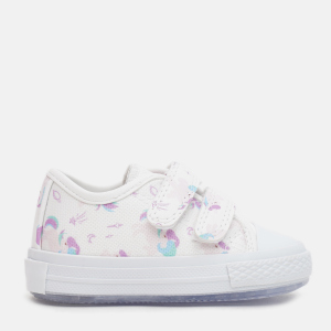 Кеды детские VUVU KIDS White colorful unicorns 3435 12.5 30 Белые (8380001343530) лучшая модель в Виннице