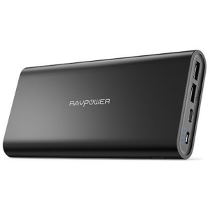 RavPower Power Bank 26800mAh USB-C/2xUSB (RP-PB067) чорний ТОП в Вінниці