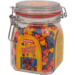 Вітамінізовані ласощі Beaphar Sweet Hearts для котів 1500 шт (10675) (8711231106752) ТОП в Вінниці