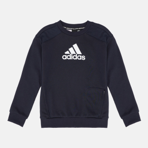 Світшот дитячий Adidas B Bos Crew GJ6624 134 см Legink/White (4062065446953)